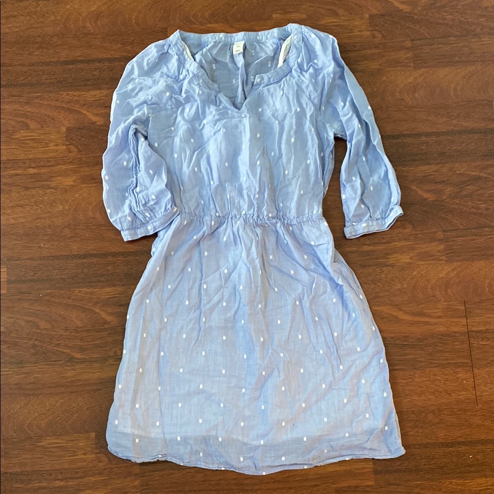 Old Navy Blue and White Dress